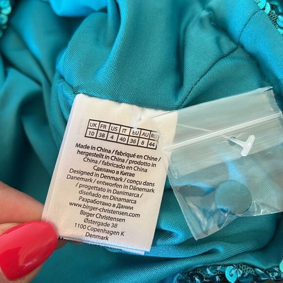 ROTATE BIRGER CHRISTENSEN Aurelia sequin-embellished blouse - Picture 12 of 12